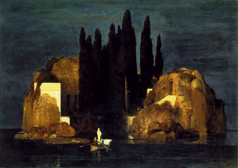 Toteninsel von Arnold Böcklin (1883)